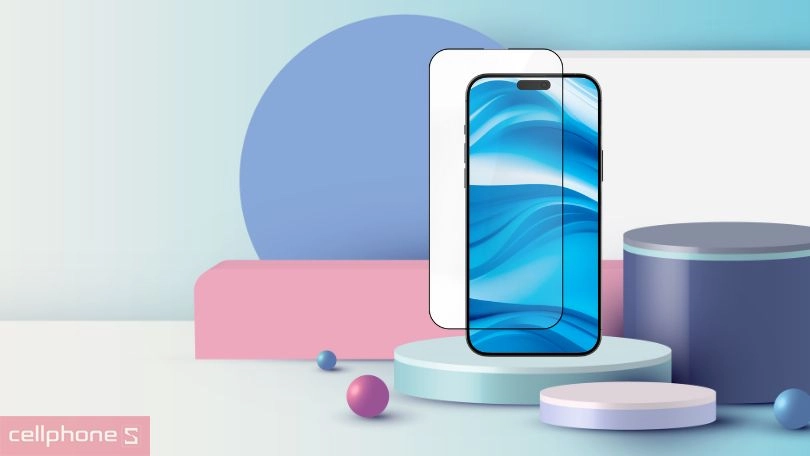 Độ bền kính cường lực iPhone 16 Jcpal Full