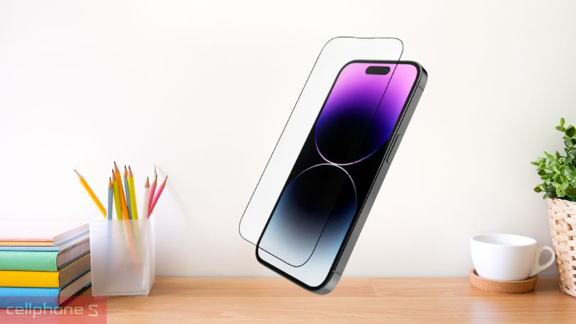 Kính cường lực iPhone 14 Pro Max JCPal Privacy 