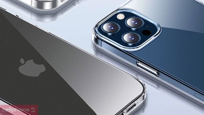 Ốp lưng Apple iPhone 14 Mipow Silicon Transparent