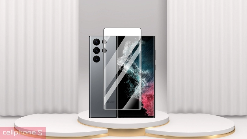 Kính cường lực Samsung Galaxy S23 Ultra Mocoll - Cứng cáp và cực nhạy cảm ứng