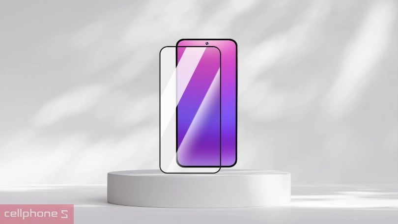 Dán cường lực Samsung Galaxy A55 Mocoll Full: độ cứng đáng tin cậy, chạm mượt mà