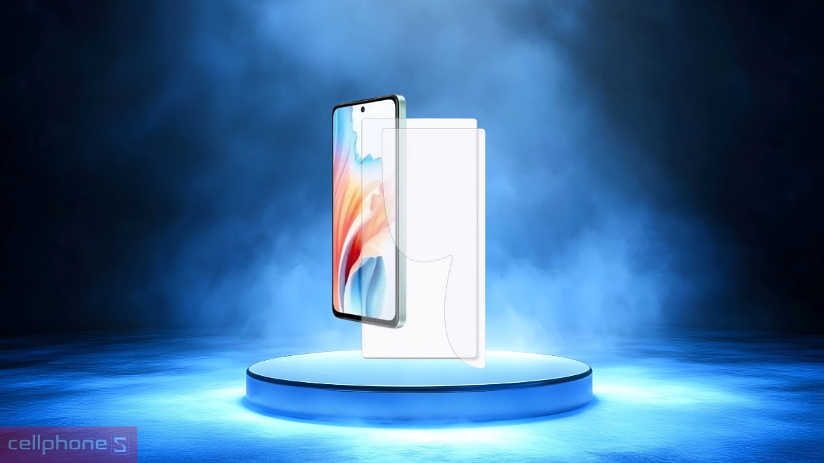 Hạn chế trầy xước kính cường lực Oppo A5i/Oppo A79 S-case Full