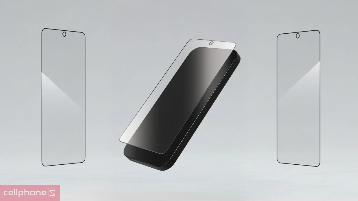 Thiết kế kính cường lực Samsung Galaxy S26 Zagg Glass Plus Edge Full viền có khay dán