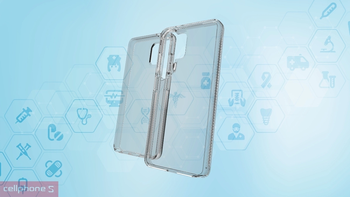 Khả năng giảm sốc ốp lưng Samsung Galaxy S26 Ultra Zagg Crystal Palace Clear