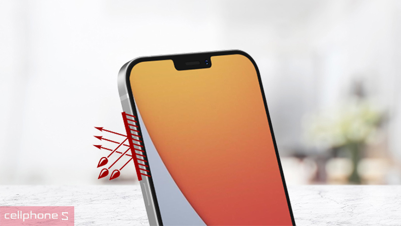 Kính cường lực iPhone 12 Pro Max Zeelot Full không viền có lưới loa