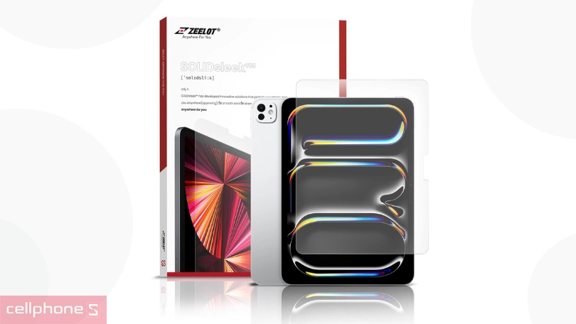 Dán màn hình Apple iPad Pro 11 2024 Zeelot Paper Like Film - Bảo vệ tối ưu cho siêu phẩm