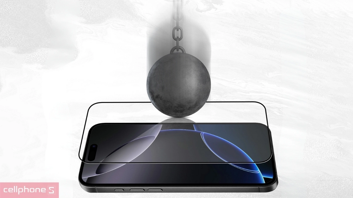 Kính cường lực iPhone 17 Pro Zeelot Solidsleek Ultra HD Full - Bảo vệ tối ưu cho màn hình