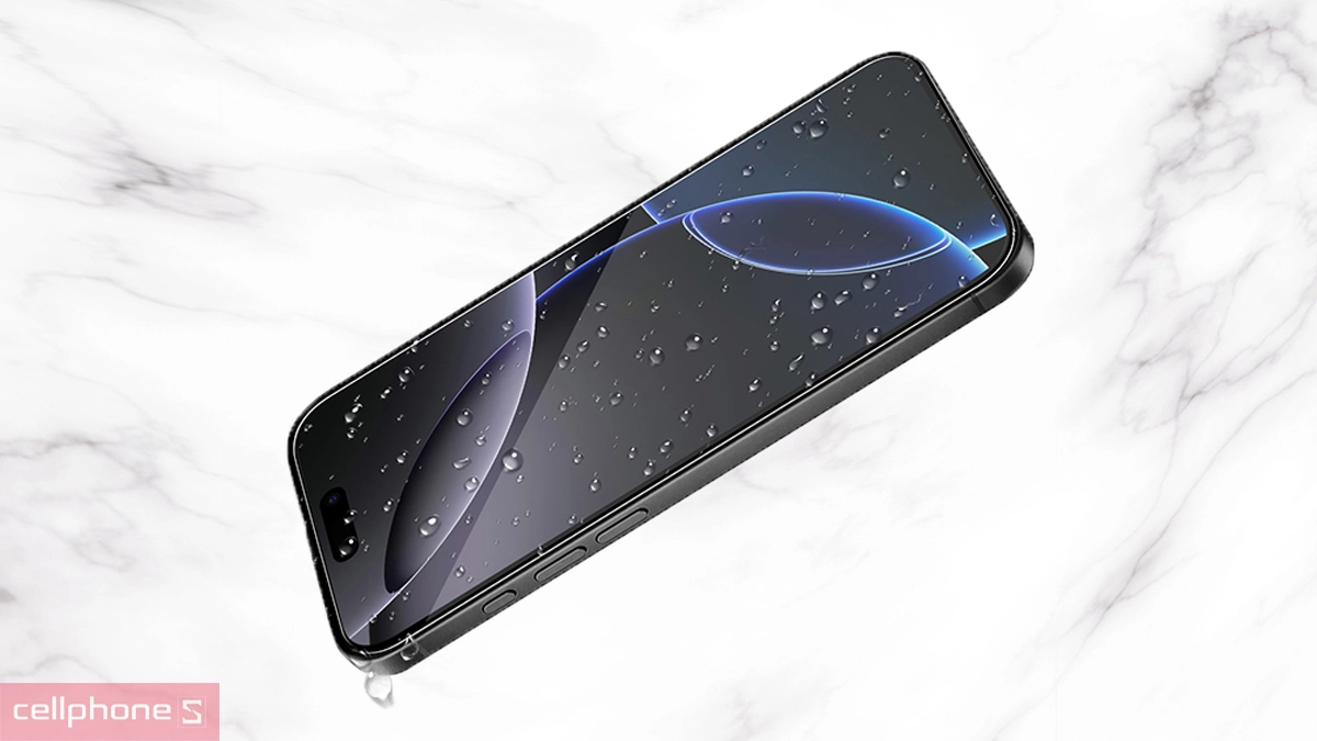 Lớp phủ siêu “kỵ” nước, ít bám bẩn