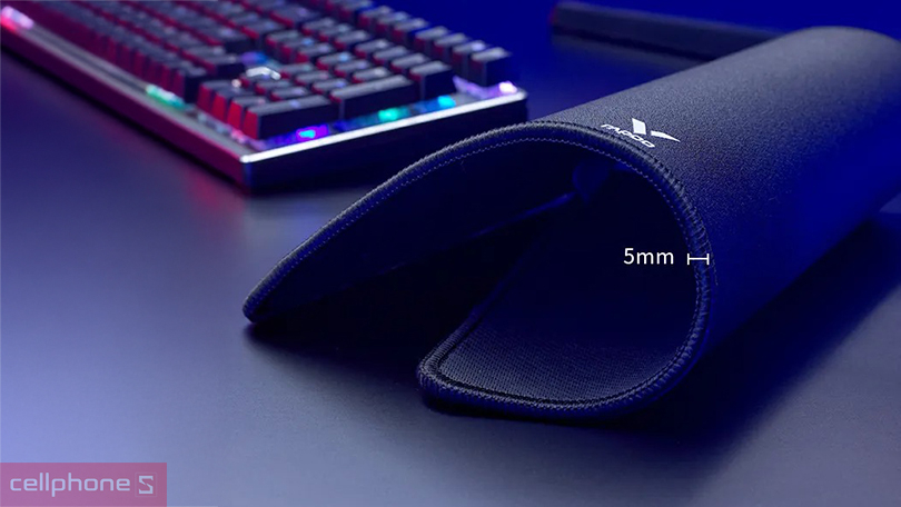 Độ bền tấm lót chuột Rapoo V10C