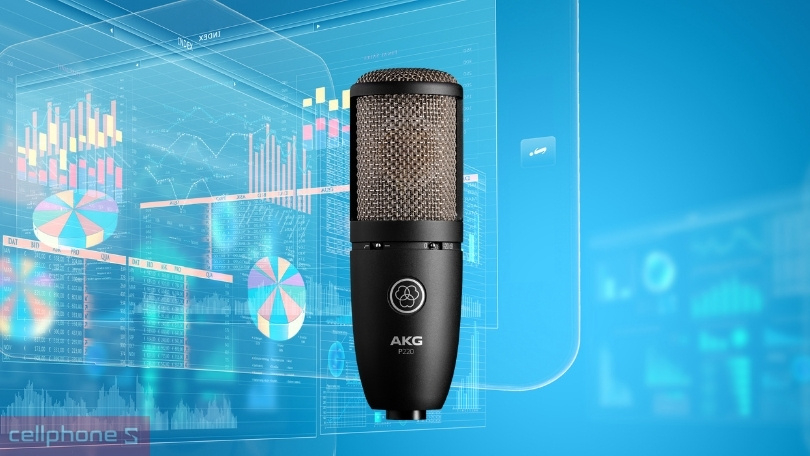 Khả năng lọc tiếng ồn của microphone thu âm Audio AKG P220