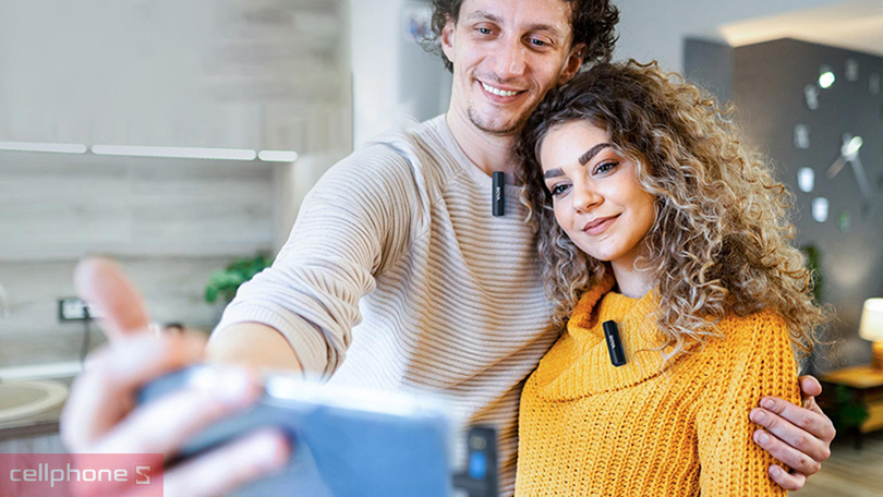 Cách dùng Mic không dây Boya Link