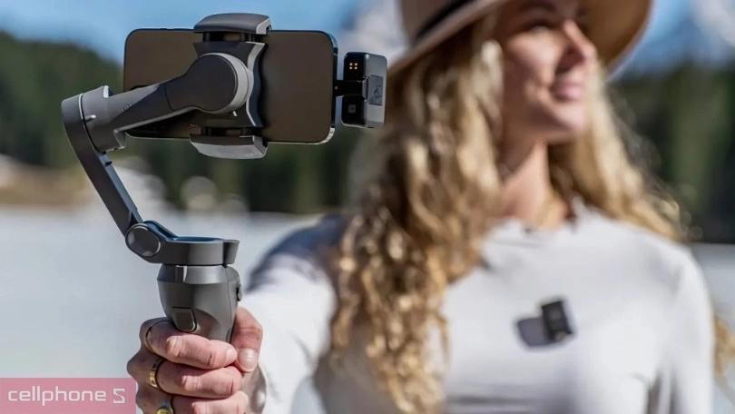 Thiết kế microphone không dây DJI 3 Pro (TX+TX+RX) 2 Mic