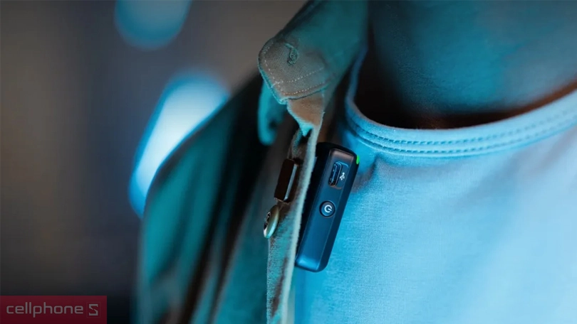 Chuẩn kết nối của microphone không dây DJI 3 Pro (TX+TX+RX) 2 Mic