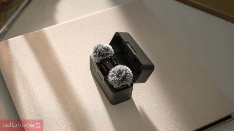 Thiết kế microphone không dây DJI Mini 2 Mic (TX+TX+RX)