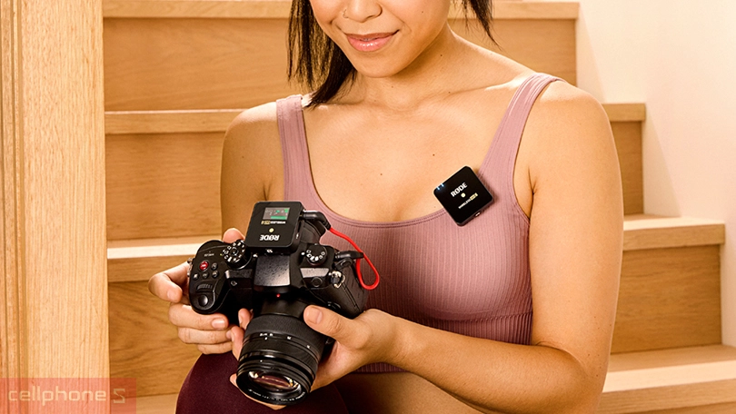 Thiết kế Microphone Rode không dây Go II 2 Mic