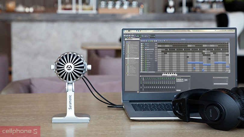 Microphone có dây Saramonic SR-SmartMic MTV550