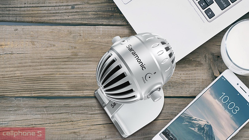 Microphone có dây Saramonic SR-SmartMic MTV550