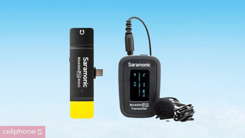 Microphone Saramonic Blink 500 Pro B5 - Phụ kiện truyền tải âm thanh chất lượng cao