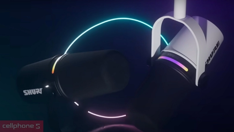 Microphone thu âm Podcast/phòng thu/Livestream Shure MV7+ Kit