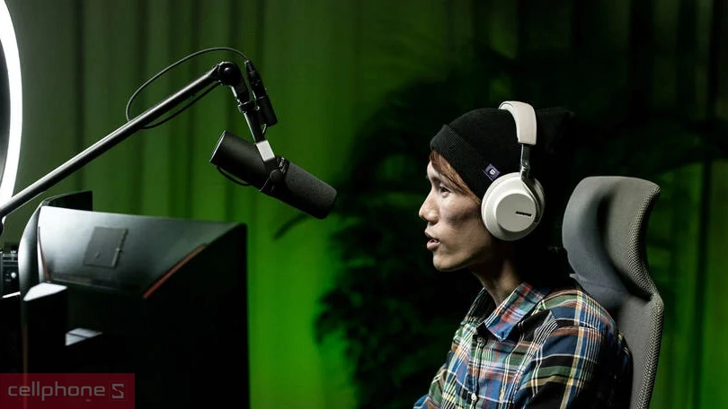 Độ nhạy, dải tần của microphone thu âm Shure SM7B