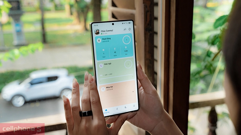 Nhẫn thông minh 9Fit pin trâu 5 - 6 ngày, kháng nước 5ATM đỉnh cao