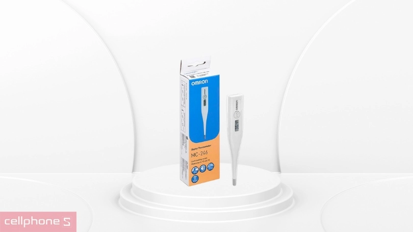 Màn hình nhiệt kế điện tử Omron MC-246