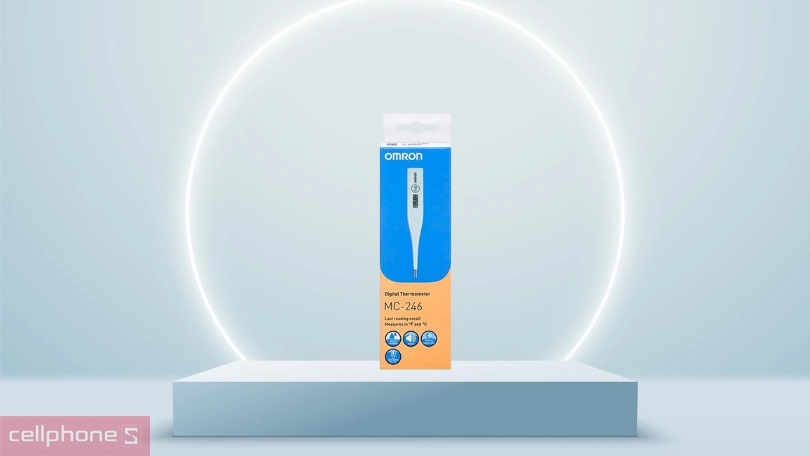 Thời gian đo nhiệt kế điện tử Omron MC-246