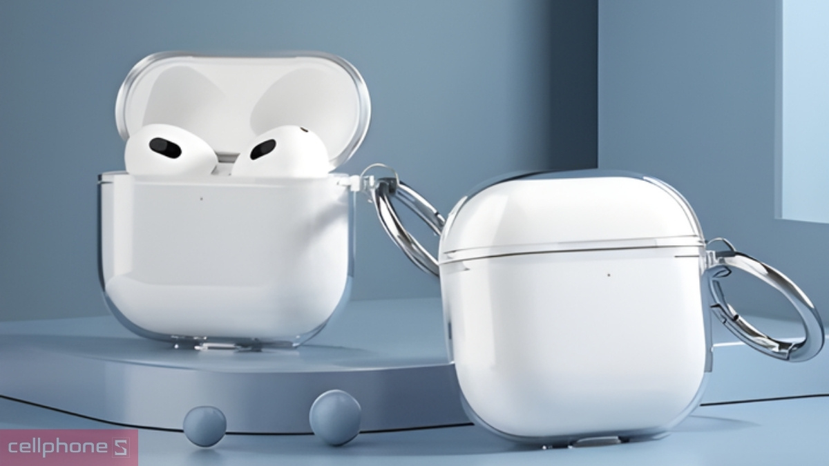 Thiết kế Ốp Airpods 4 Ravaka Crystal