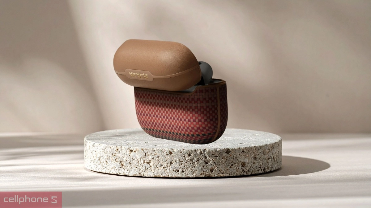Hộp đựng tai nghe Apple Airpods Pro 3 Pitaka Aramid Fiber Magnetic