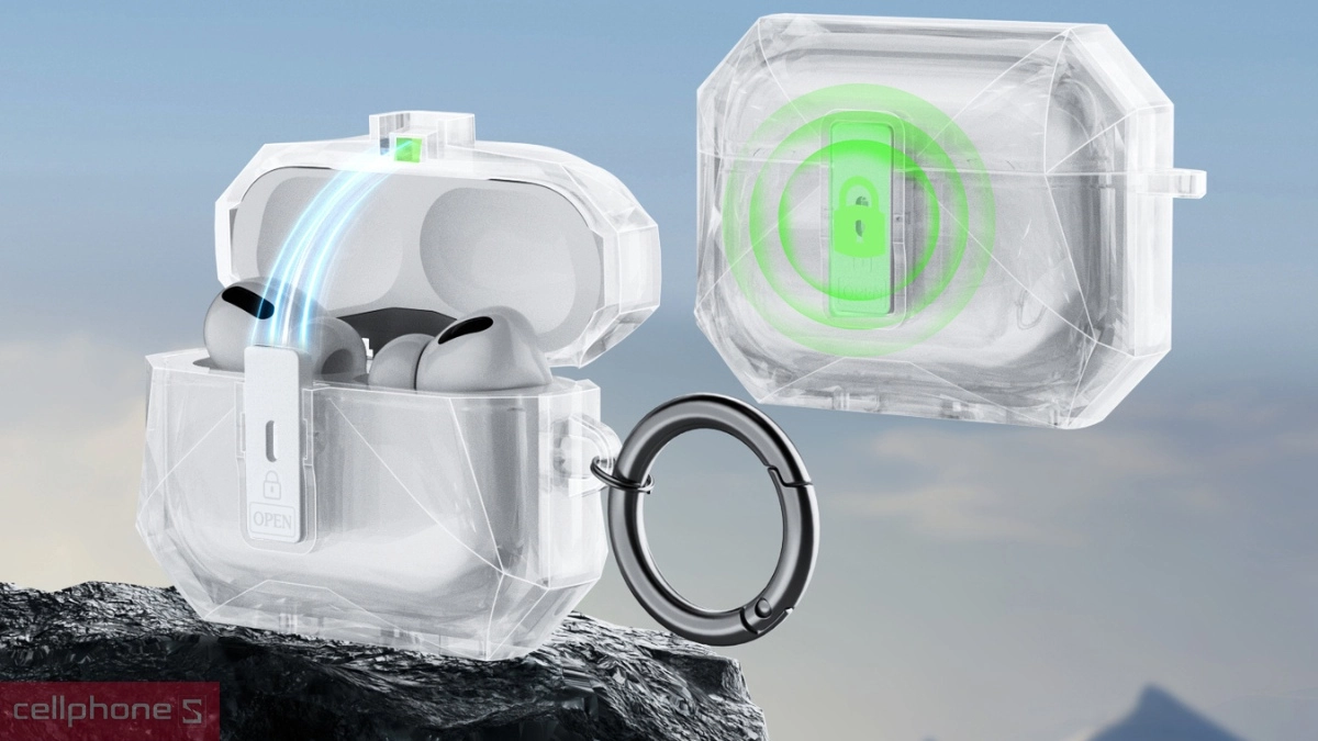 Nổi bật với chốt gài chắc chắn