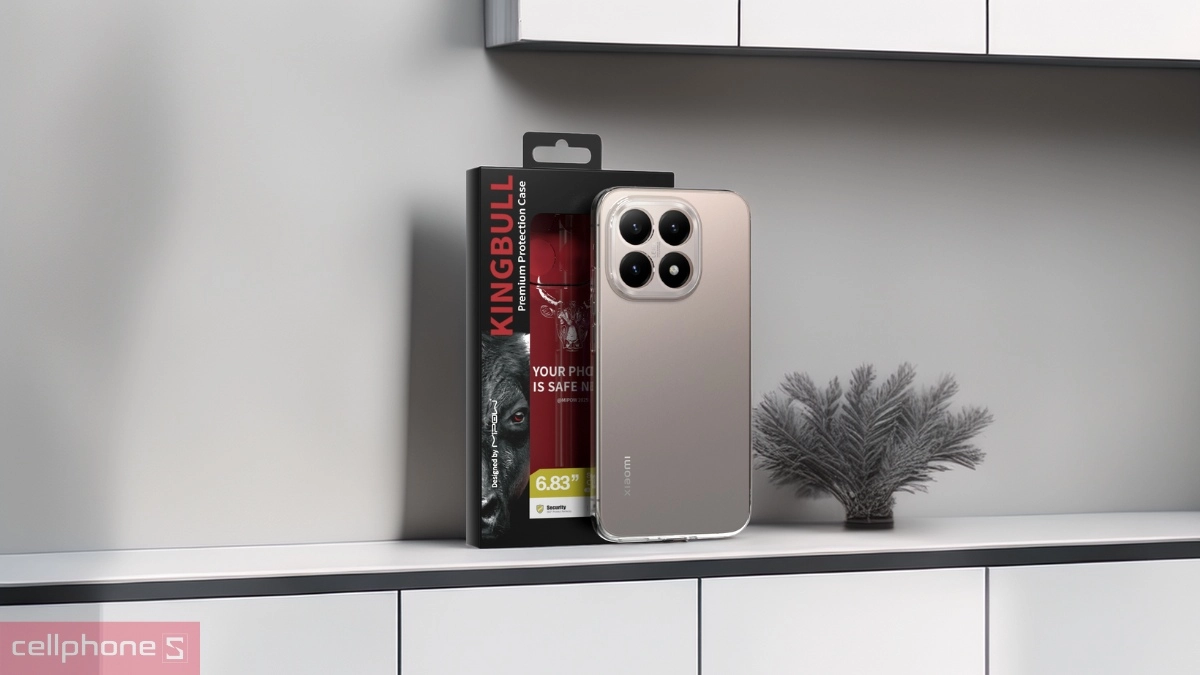 Ốp lưng Xiaomi 15T Mipow Soft Transparent - Phụ kiện trong, dẻo và siêu mỏng