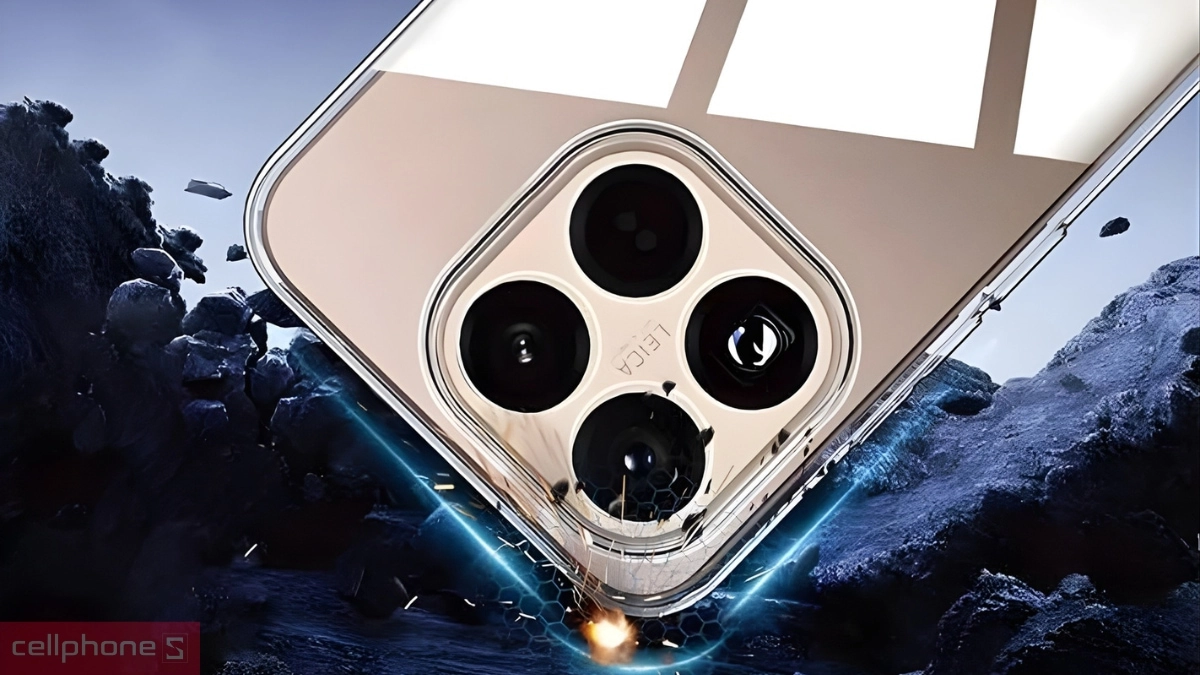 Ốp lưng Xiaomi 15T Mipow Transparent Clear