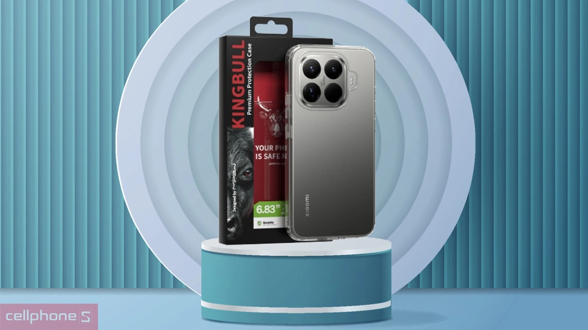 Ốp lưng Xiaomi 15T Pro Mipow Transparent Clear