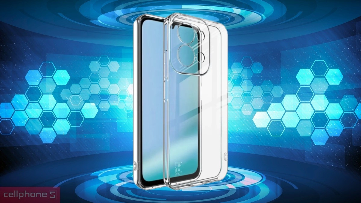 Thiết kế ốp lưng Xiaomi Redmi Note 15C OU dẻo trong