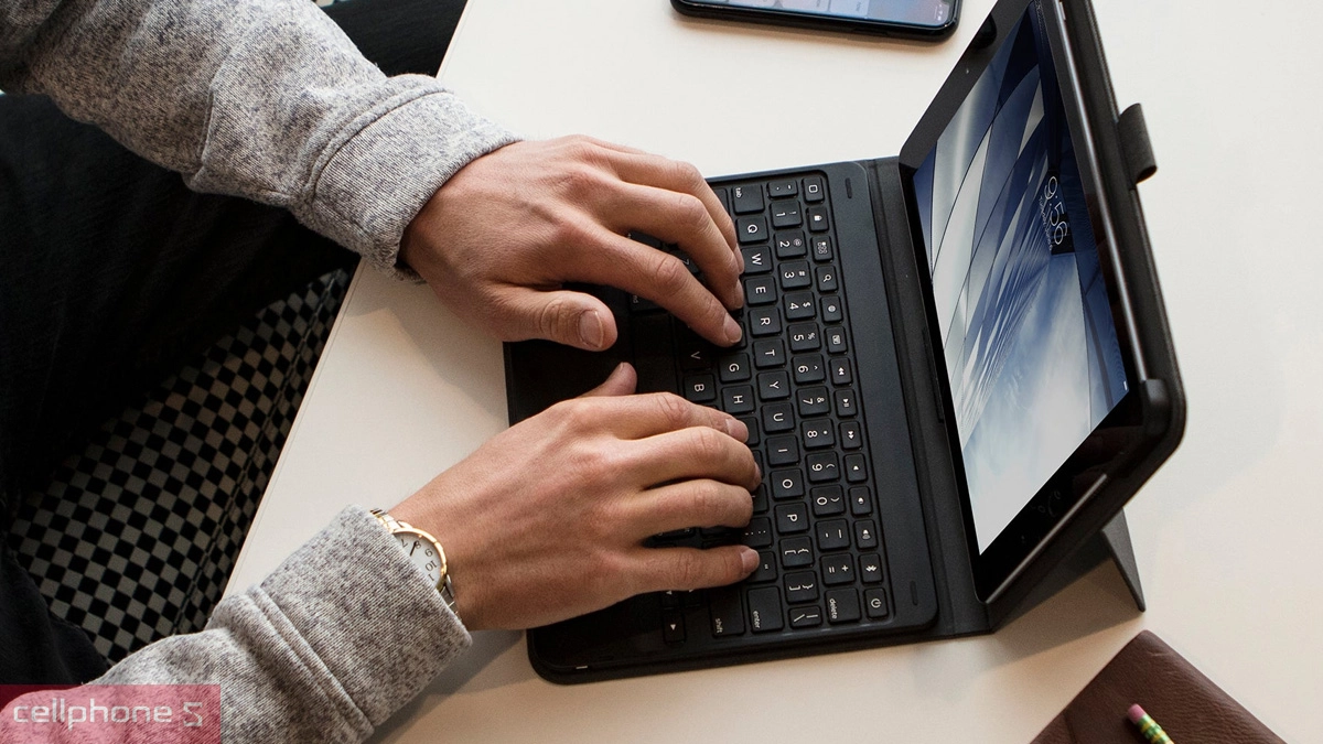 Thiết kế vải sang, gõ phím thoải mái