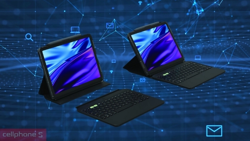 Tính năng bao da iPad Air 11 M2 2024 Zagg Pro Key 2