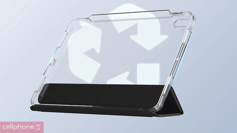 Chất liệu ốp lưng iPad Pro 13 2024 Zagg Crystal Palace Folio