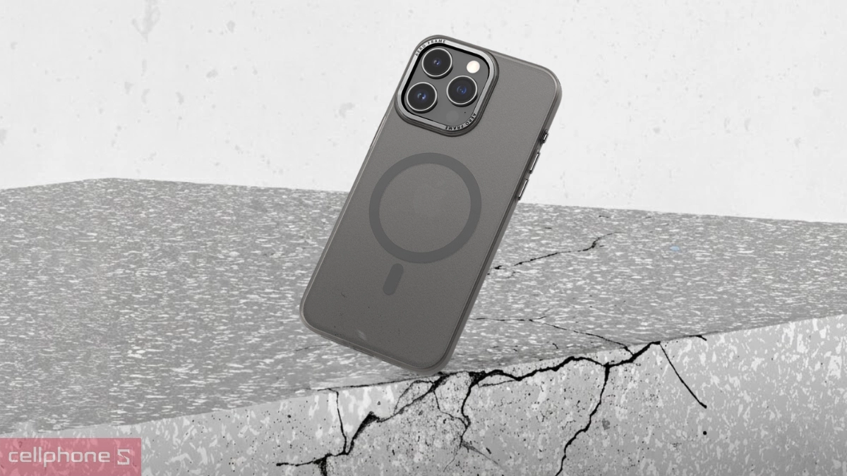 Khung kim loại ốp lưng iPhone 15 Araree Aero Frame