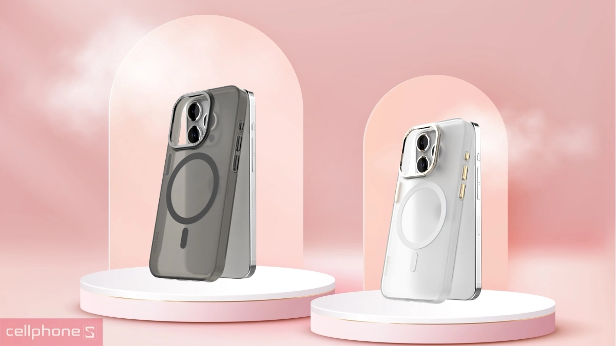 Thiết kế ốp lưng iPhone 15 Araree Aero Frame