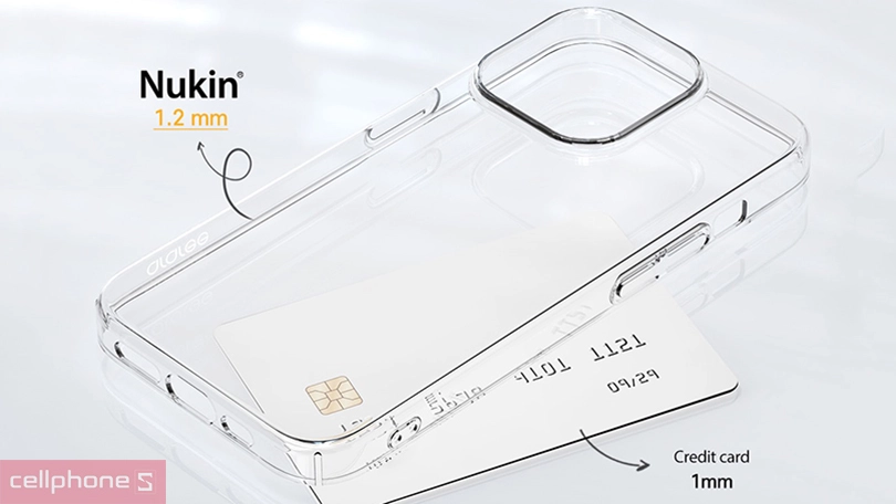 Chất liệu ốp lưng iPhone 15 Araree Nukin