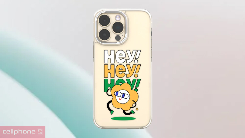 Ốp lưng iPhone 15 Pro Max Heycase Bong 1 Color Image - Thiết kế tươi vui, bảo vệ tối ưu