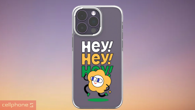 Ốp lưng iPhone 15 Pro Max Heycase Bong 1 Color Image - Thiết kế tươi vui, bảo vệ tối ưu