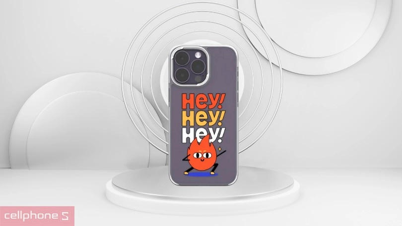 Thiết kế ốp iPhone 15 Pro Max Heycase Phao Color Image