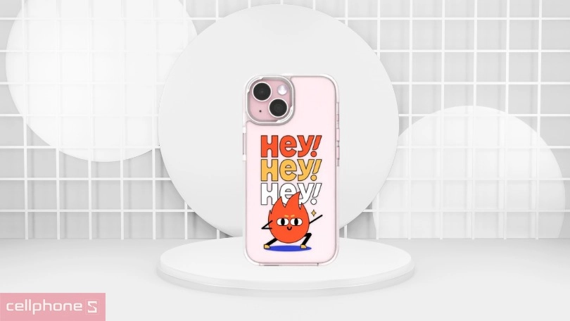 Chất lượng ốp iPhone 15 Pro Max Heycase Phao Color Image