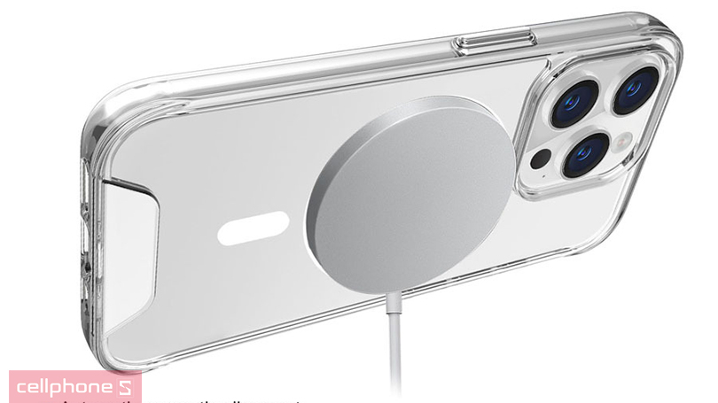 Ốp lưng iPhone 15 Pro Jinya with Magsafe Clear thời trang, bảo vệ cực tốt