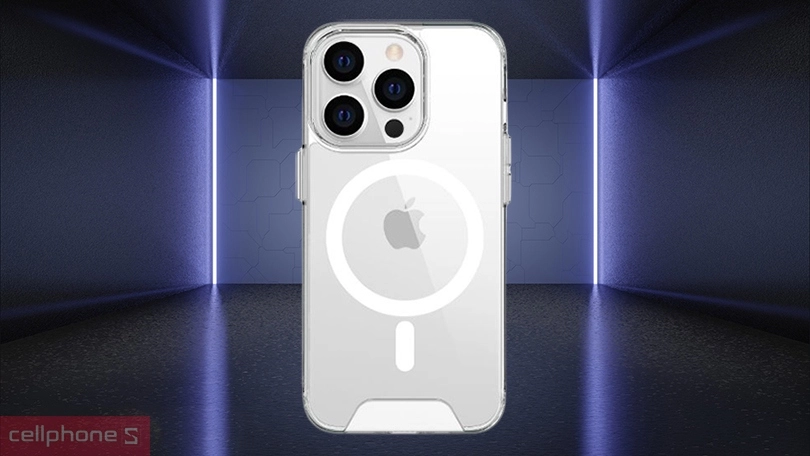 Ốp lưng iPhone 15 Pro Max Jinya With Magsafe - Thiết kế trong suốt, chống sốc cao