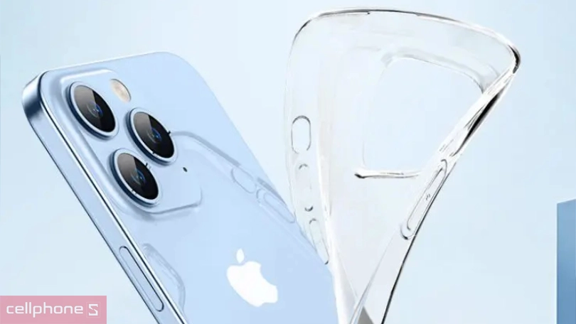 Ốp lưng iPhone 15 Plus/14 Plus Mipow Soft Transparent - Độ bền ấn tượng