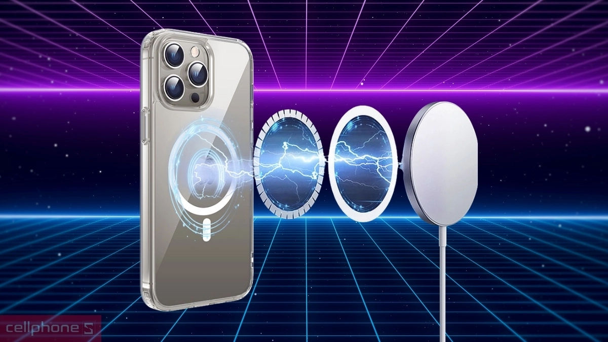 Tính năng ốp lưng iPhone 15 Plus 14 Plus Mipow Tempered Glass With Magsafe Transparent DRS