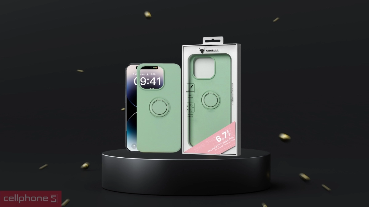 Bảo vệ 3 lớp kiên cố với chất liệu da phối silicone