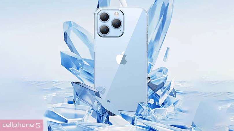 Ốp lưng iPhone 15 Pro Mipow Ring Holder Clear